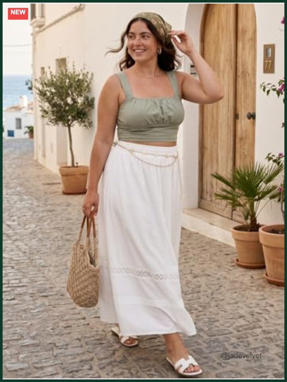 Boho Tiered Maxi Skirt High Waisted Renaissance Lace Long Skirt with Pockets - Picture 2 of 6
